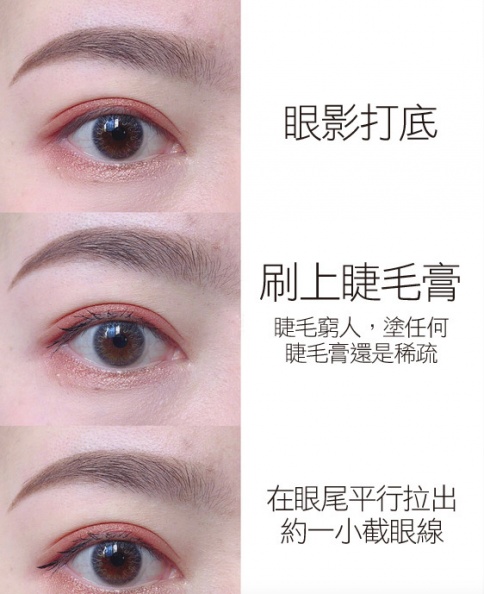 根本奇蹟！一分鐘保證能學會，超實用眼線解析