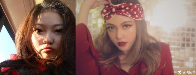 小豬女友周揚青從胖妞變網紅！原來是靠黃瓜減了20公斤