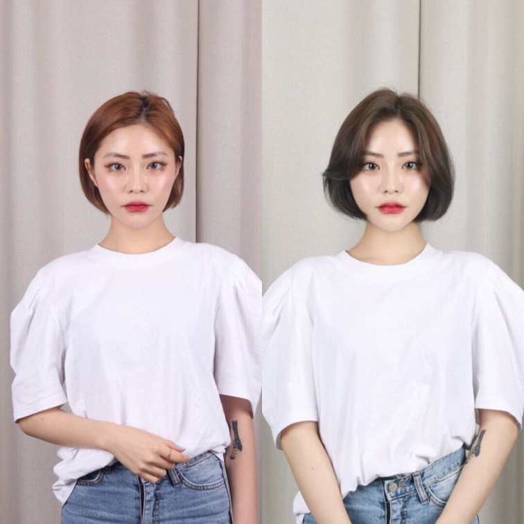 幫髮色換上新冬衣吧！韓妞都在染深栗色，太美太顯白啦