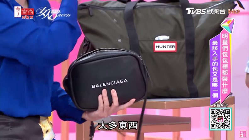 黃小柔大搜包！媽媽選擇包中包超方便 大包、小包這樣整理