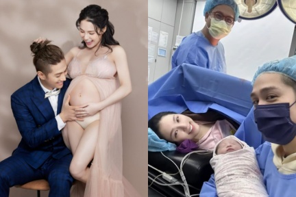 恭喜！39歲熊熊宣布懷二胎，曬3個月孕肚與閨密張齡予合拍孕婦寫真：馬年一起當媽媽成功