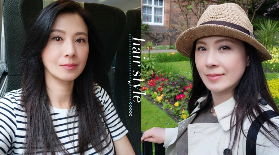 吳依霖打造年輕名模感中馬尾！花系列女神逆齡變大學生