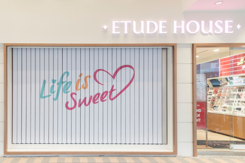 大家都在瘋高雄！來去ETUDE HOUSE 新崛江的旋轉牆，狂拍網美照