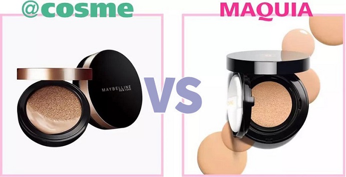 2018底妝究竟誰好用！COSMEvs MAQUIA榜單來PK
