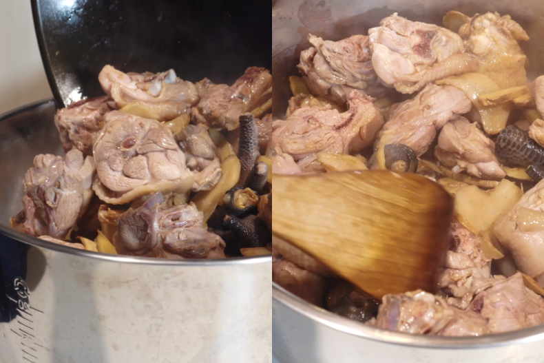 髮神變廚神！吳依霖麻油雞燉飯獨門做法，吃了暖胃又滋補