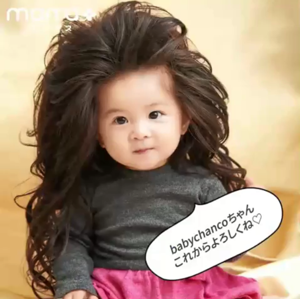地表最萌代言人！日本潘婷找1歲「炸毛嬰兒」擔任美髮大使 