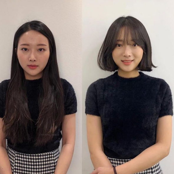 2019韓妞都在剪「修修臉瀏海」！剪完不但顯臉小還秒變嫩妹