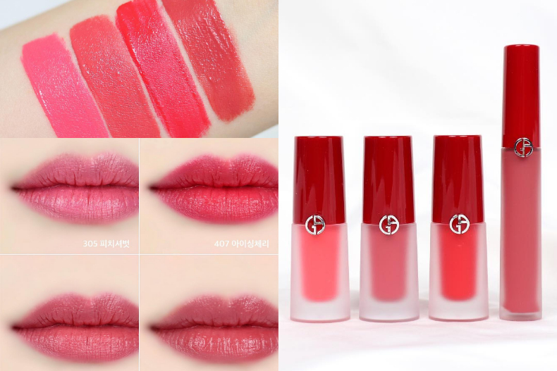 光看霧面管身就被美暈！Giorgio Armani全新限量Lip Freeze系列，準備包色吧～