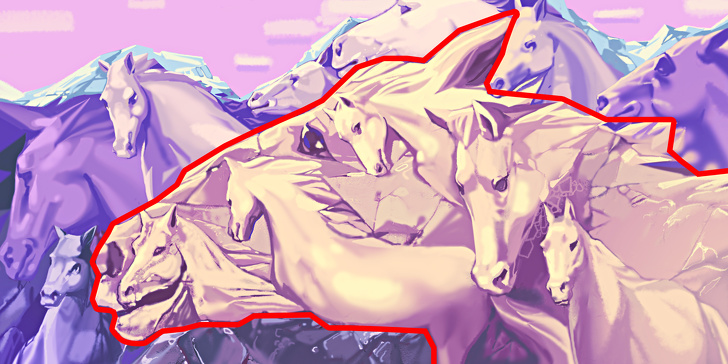 妳看到幾匹馬？1張圖秒懂「真實個性」看到X匹馬＝完美主義者
