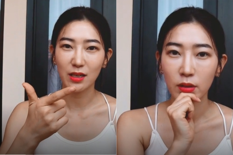 瘦臉瑜珈 - 瘦臉瑜珈.jpg 臉真的變小啦!韓國美教練傳授4招有感瘦臉瑜珈!圓臉妹終於有救了