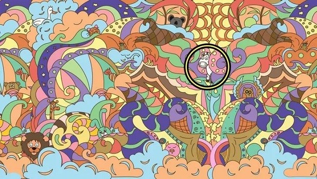 神準翻了！找出第一眼發現的隱藏動物，秒看穿你的性格　