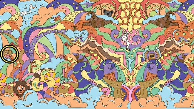 神準翻了！找出第一眼發現的隱藏動物，秒看穿你的性格　
