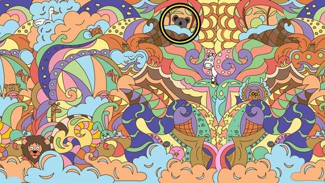 神準翻了！找出第一眼發現的隱藏動物，秒看穿你的性格　