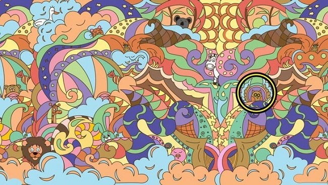 神準翻了！找出第一眼發現的隱藏動物，秒看穿你的性格　