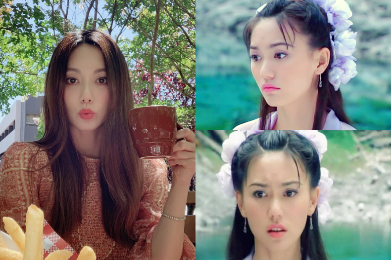 《倚天屠龍記》最美殷素素郭妃麗，快50歲卻像少女一樣，根本沒老到