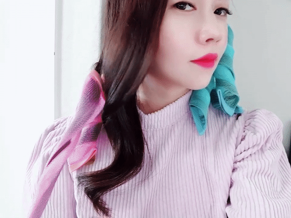 blog michile - blog_michile.gif 邊睡邊捲!歐膩激推手殘髮寶「漁網捲髮器」睡醒一頭仙女捲