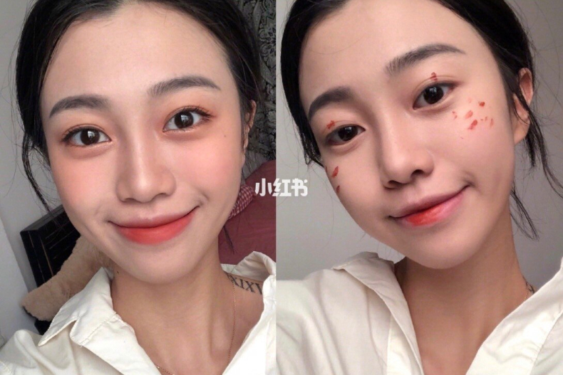 FotoJet - 2019-04-15T120638.318 - FotoJet - 2019-04-15T120638.318.jpg 「一支口紅」搞定全妝!4顏色畫出不同妝容:粉色顯白招桃花