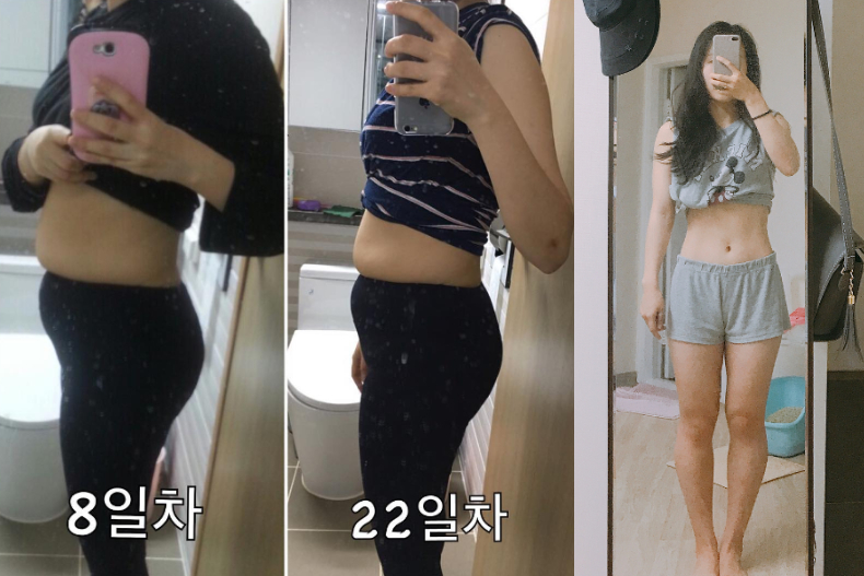 軟趴趴肥肉也能變成健美腹肌！韓妞激瘦12公斤：簡單運動、飲食方法	