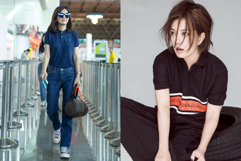  又一件老爹單品翻紅了？跟著Ella、趙薇、韓彩英，這樣穿就對了