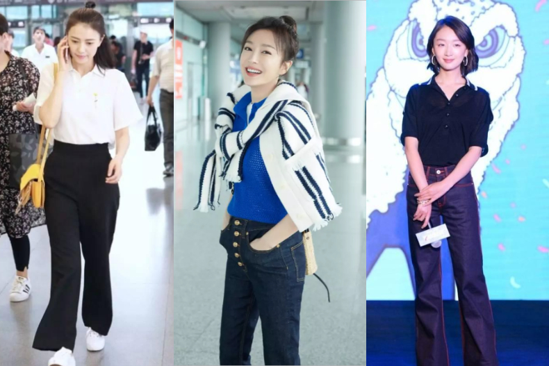  又一件老爹單品翻紅了？跟著Ella、趙薇、韓彩英，這樣穿就對了