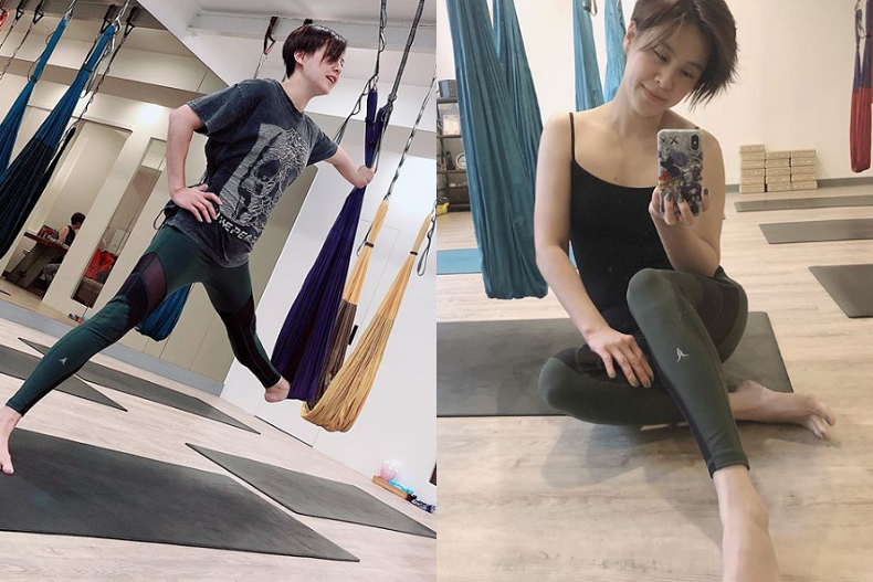 57kg→49kg黃小柔用3招瘦回少女身材！穿網襪大秀美腿辣翻了