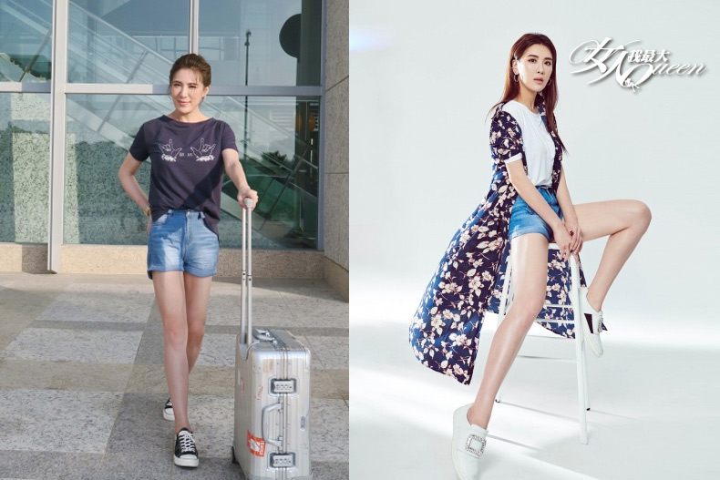 跟著小禎穿出自信美!棉花糖女孩這樣搭超顯瘦:牛仔短褲、薄罩衫﹒﹒﹒