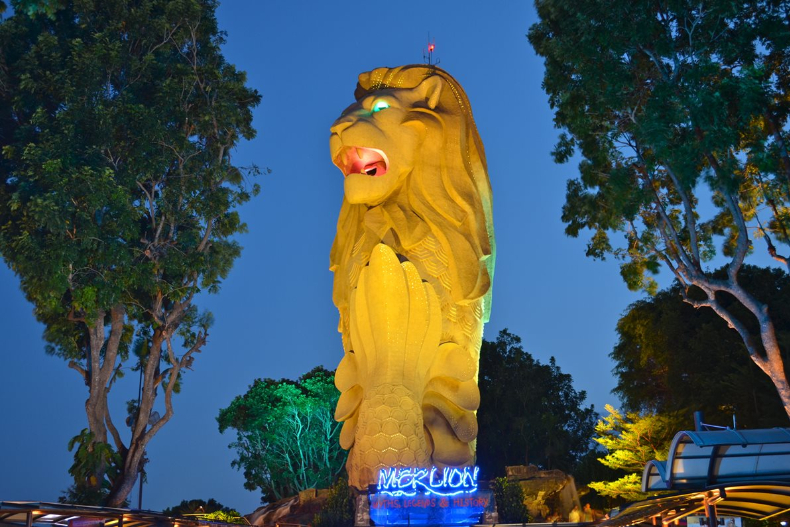 要看要快！新加坡知名地標「聖淘沙魚尾獅」即將拆除，這一天正式動工