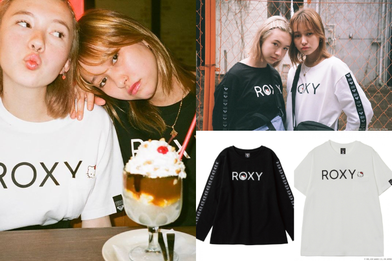 凱蒂迷千萬不能錯過！ROXY x Hello Kitty聯名商品，簡直萌到無法無天啊