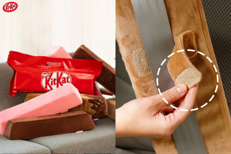 KITKAT7 - KITKAT7.jpg 抱起來直接填滿胸口!kitkat巧克力放大變抱枕,連經典紅包裝都完美還原