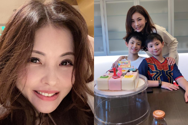 何如芸證實16年豪門婚姻生變，淚向兒子道歉：媽媽對不起你們