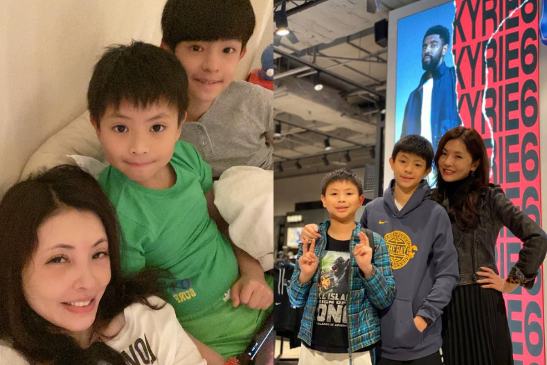 何如芸證實16年豪門婚姻生變，淚向兒子道歉：媽媽對不起你們