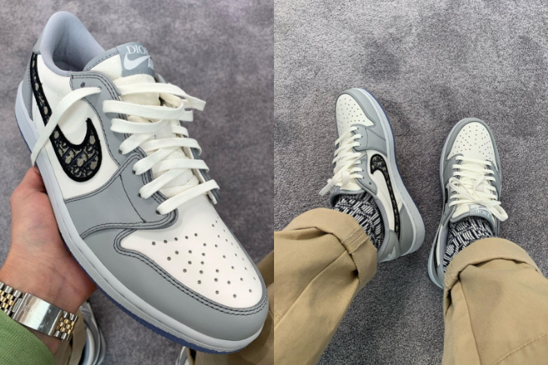 老花刺繡版勾勾好燒！DiorｘNike限量聯名再推低筒版，開搶日確定啦！