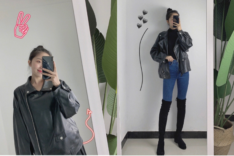 女人這樣穿皮衣最瘦！5種皮衣日常穿搭指南，讓你帥氣又不失韻味