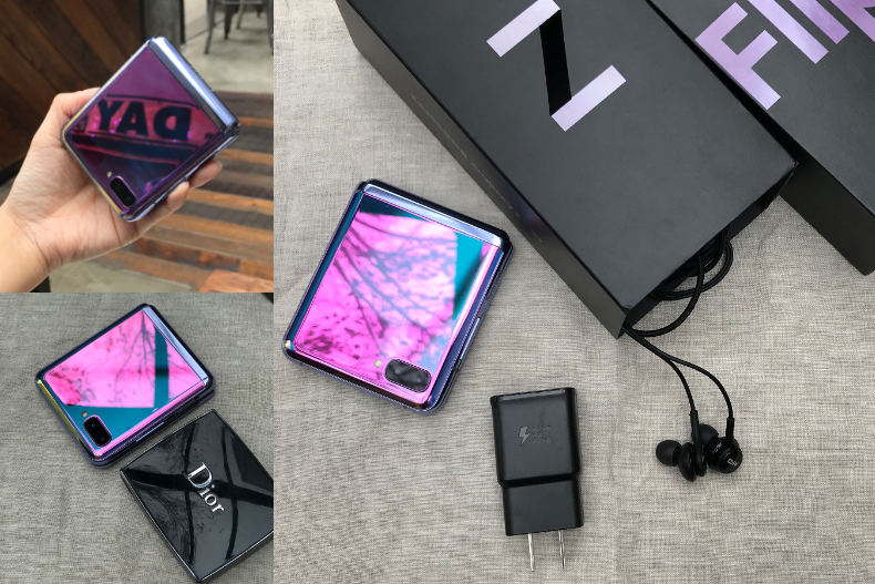實測/Samsung Z Flip「粉餅摺疊機」一秒變腳架,拍照效果超驚豔