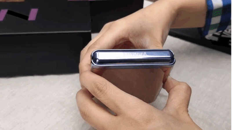 實測/Samsung Z Flip「粉餅摺疊機」一秒變腳架,拍照效果超驚豔