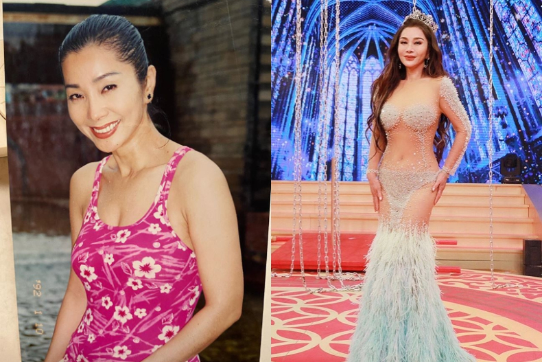 陳美鳳秀20多年前緊身泳衣照！美到網友驚艷：跪求凍齡方法