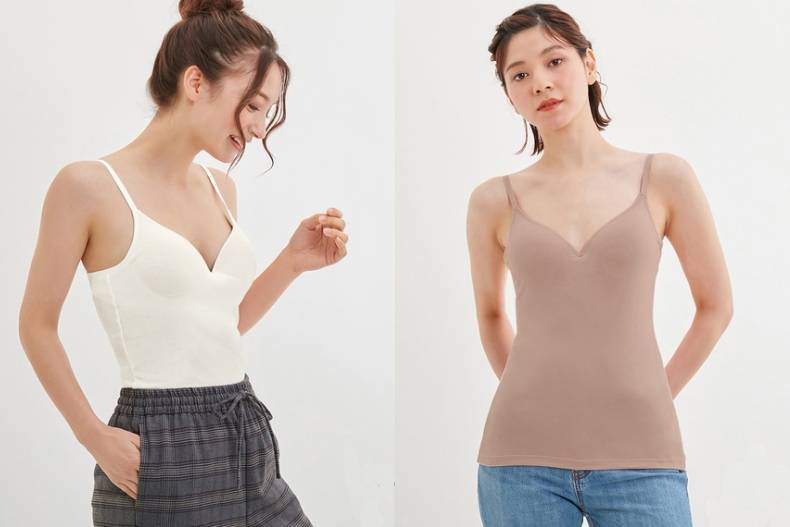 包覆性不輸內衣！這5家「bra背心」，舒服無感還集中有溝