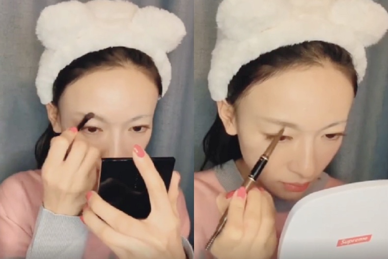 吳謹言美妝博主上線！簡單快速「4步驟畫眉」教學，從無眉變美眉