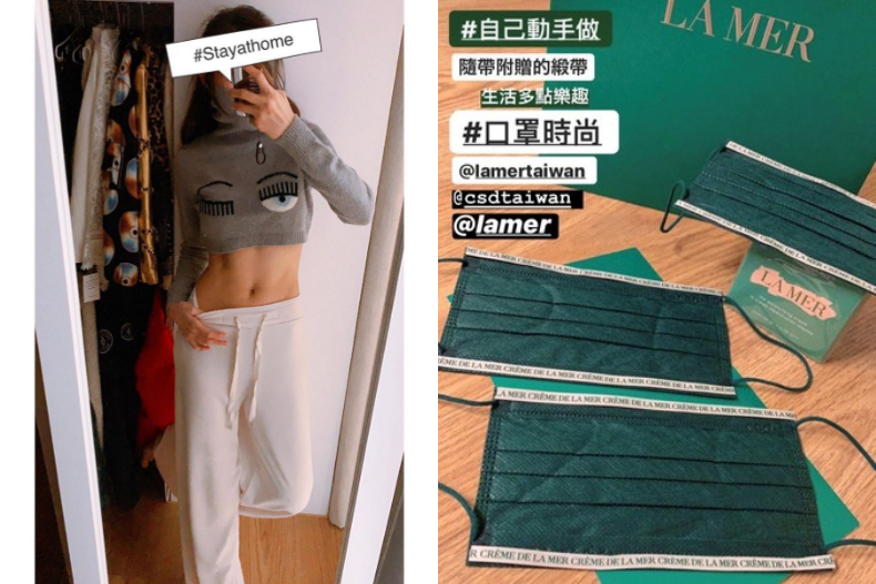1招搞定！謝金燕親授「名牌口罩」DIY，手殘的你一定做得出來