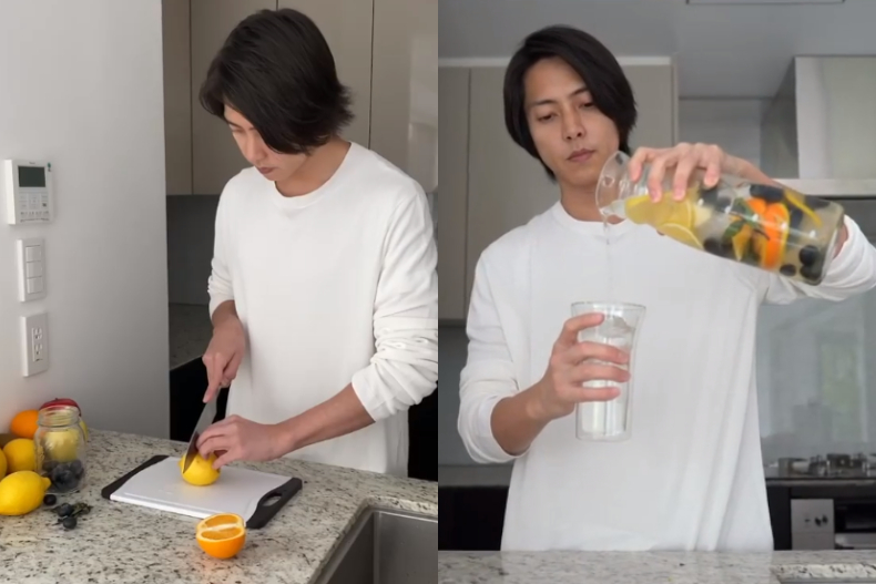 FotoJet (13) - FotoJet (13).jpg 「山下智久水果水」美容又燃脂!男神親自教學,這時間喝消水腫解便秘
