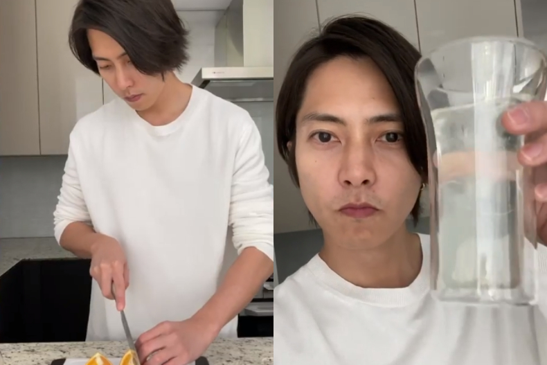 FotoJet (16) - FotoJet (16).jpg 「山下智久水果水」美容又燃脂!男神親自教學,這時間喝消水腫解便秘
