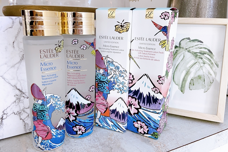 沒有它肌膚會枯萎！雅詩蘭黛原生露「富士山浮世繪」限量瓶太美，小編自動上繳荷包～