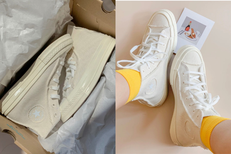 4 - 4.jpg 今夏最仙小白鞋!Converse全新「奶油白」帆布鞋,台灣門市已偷偷上架~