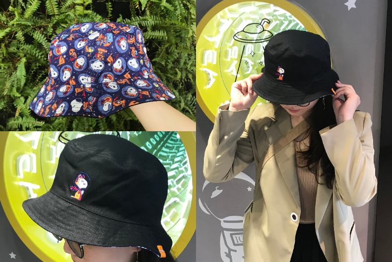 超古錐「太空SNOOPY」又有新週邊！少女必備「百搭雙Q漁夫帽」，還有夢幻星空化妝包