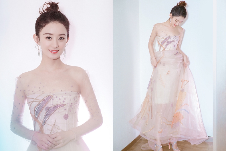 從54→40kg，趙麗穎：從來沒有永遠的胖子！真實身材曝光粉絲全震驚了
