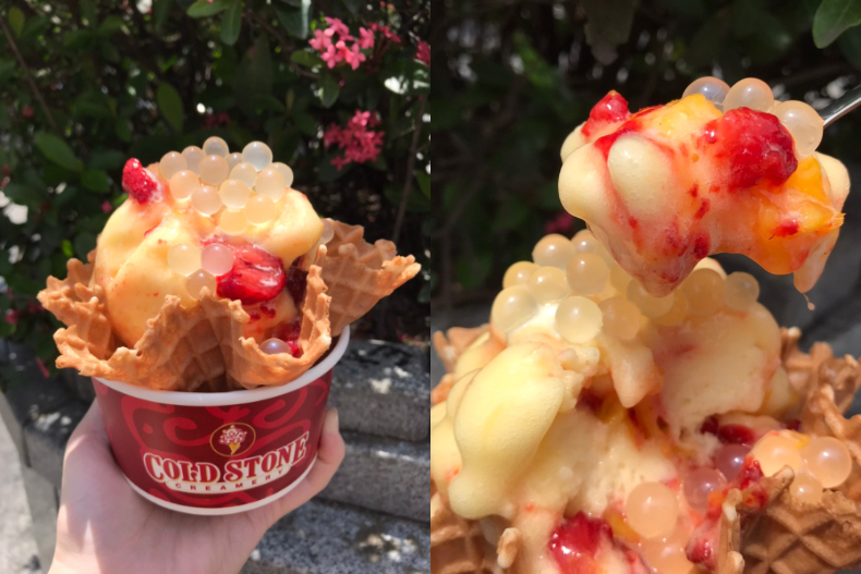 限時3天「第二杯50元」！COLD STONE絕美藍「跳跳糖雲海」回歸，爆漿荔枝QQ尬芒果必吃