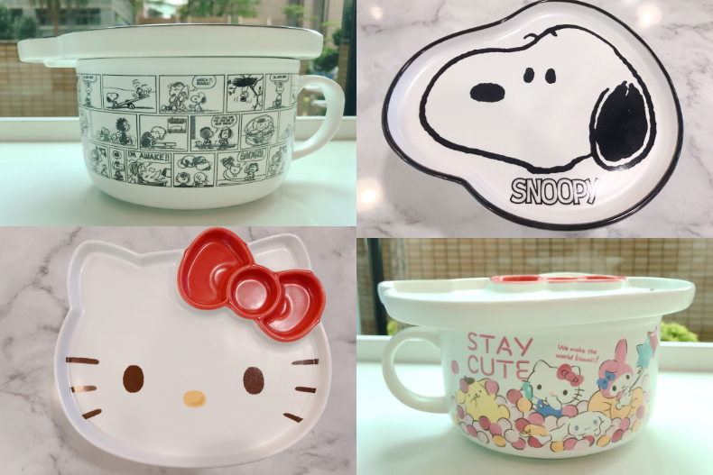 超可愛Kitty、SNOOPY「大頭碗盤組」必須收！15款人氣卡通週邊都在小7現身
