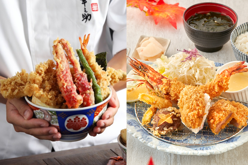 一口入海,豪華海鮮特搜!金子半之助「極上天丼」限定登場、杏子豬排端「蝦王」