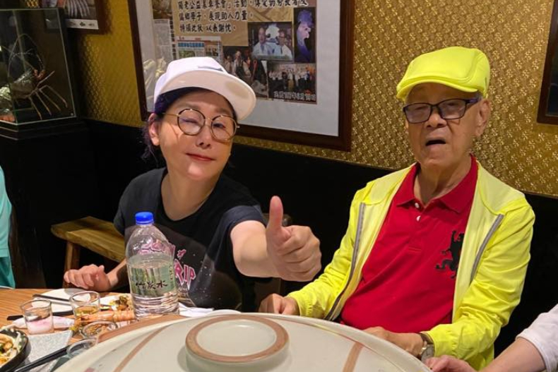 83歲父親過世,藍心湄落淚不捨:他,永遠在我心裡!