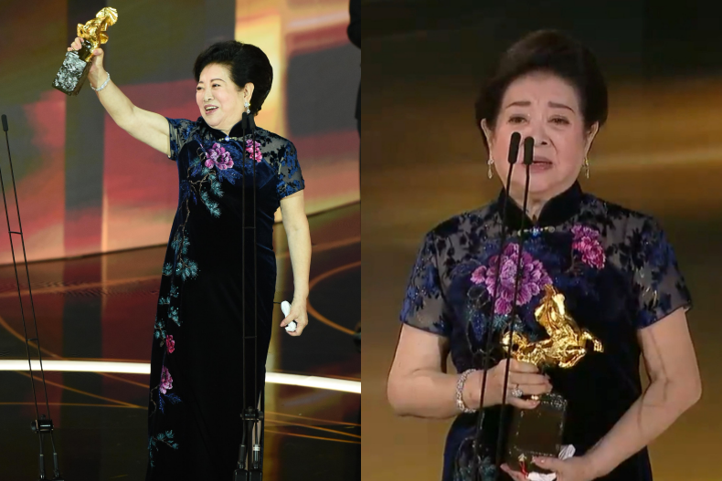 【金馬57】好感人！81歲陳淑芳奪「最佳女配角」：我等63年終於得到金馬獎